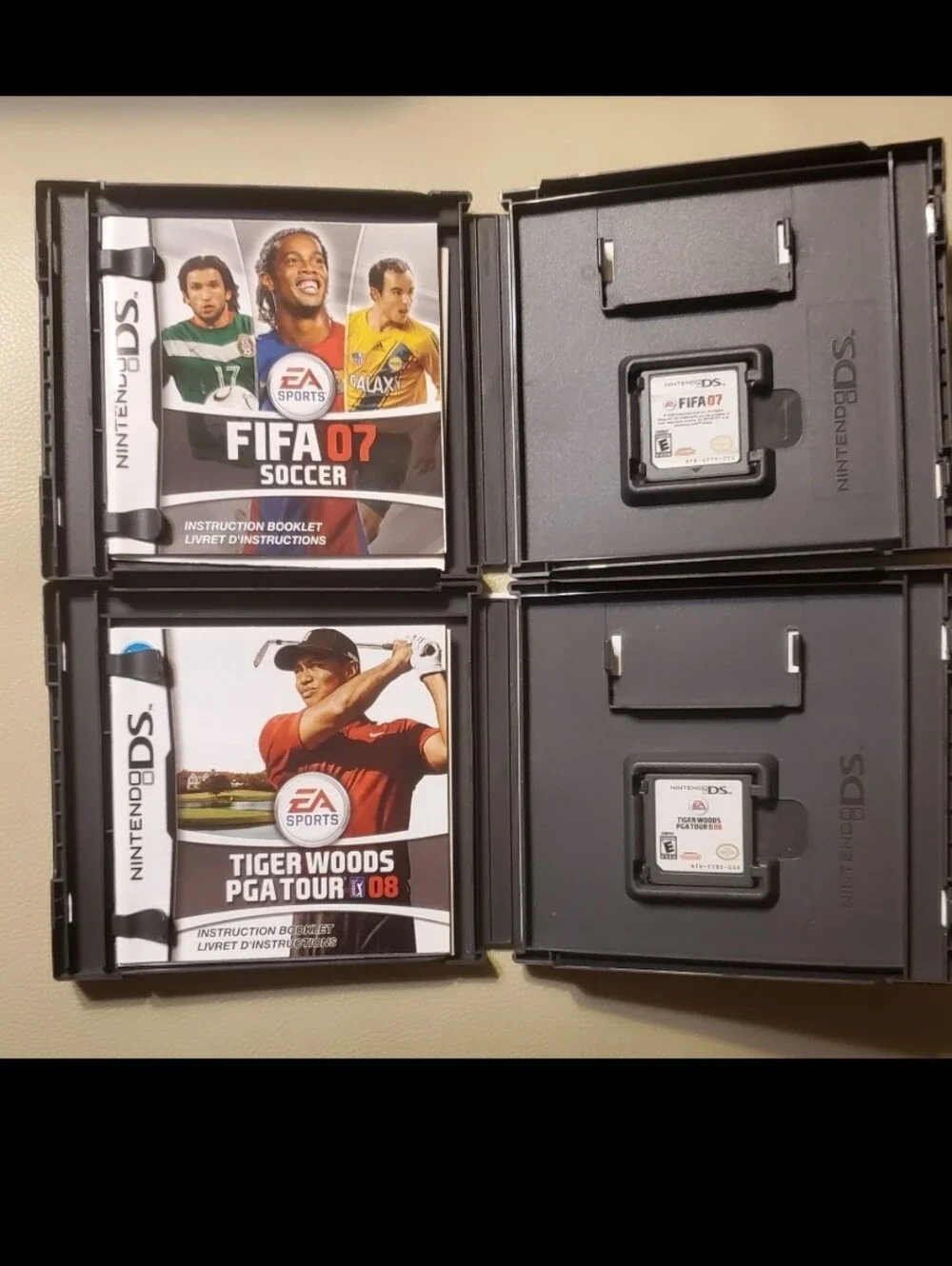 FIFA Soccer 07 DS Game FIFA 2007 Soccer Game DS Tiger Woods PGA Tour 08 Game DS